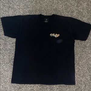 Vans Men’s Black Tee with Colorful Graphic “Off The Wall”